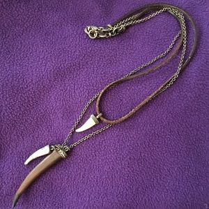 Lucky Brand 2 layer necklace